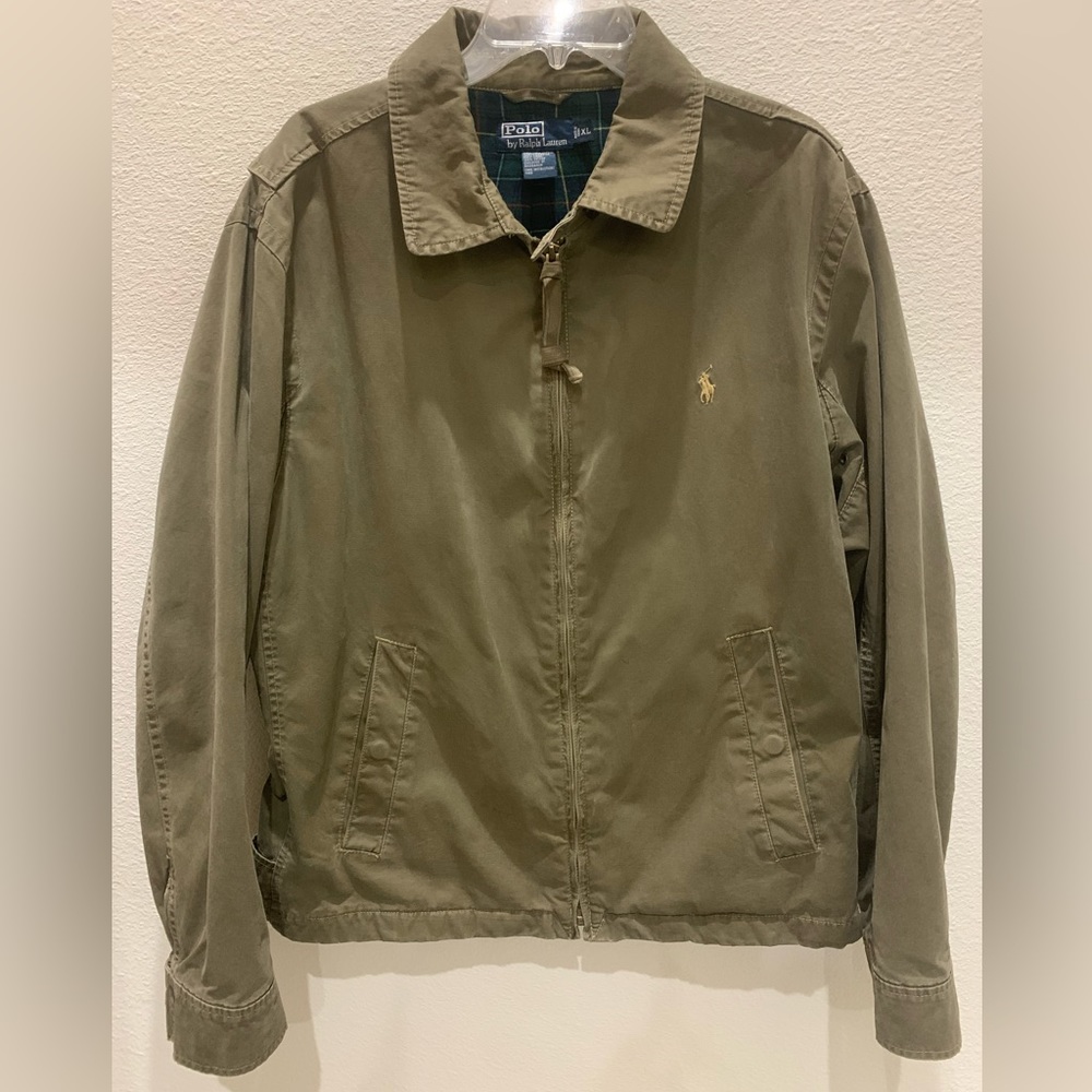Polo Ralph Lauren Vintage Polo Ralph Lauren Plaid-Lined Bomber Jacket | Men's XL